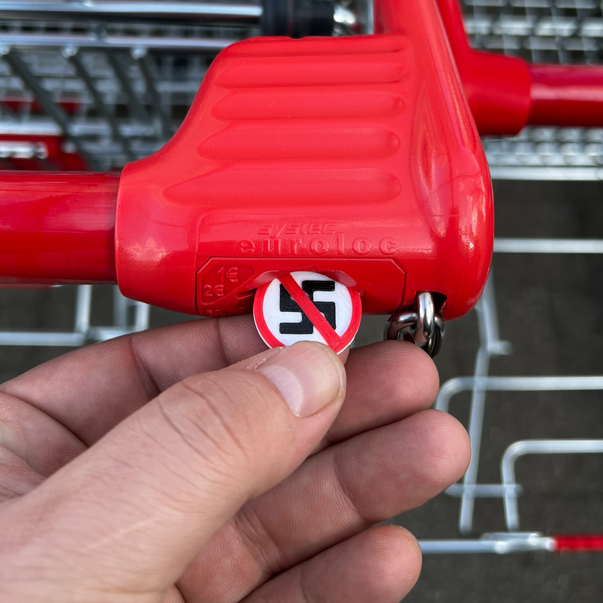 FCK AFD Einkaufswagen-Chips